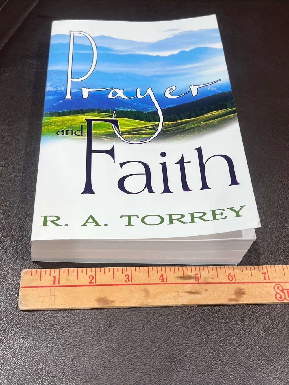 Prayer and Faith by R. A. Torrey - White, Blue, Green Cover